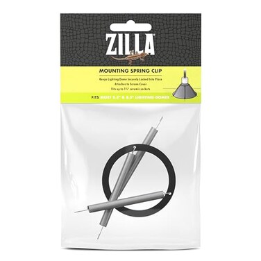 Zilla Mounting Spring Clip Fits Most Lighting Domes