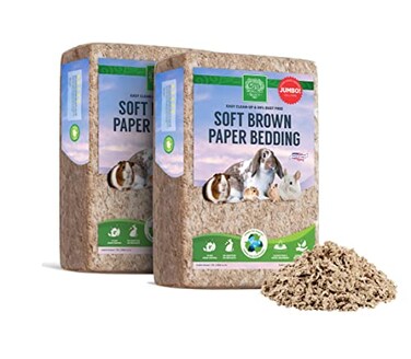 Small Pet Select Paper Bedding Brown Odor Control 178 L 2Pack