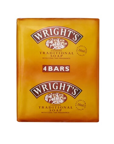 Wright's Wrights Coal Tar Soap 4 pack
