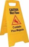 Winco Caution Sign Medium Yellow