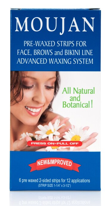MOUJAN Pre-Waxed Strips for Face
