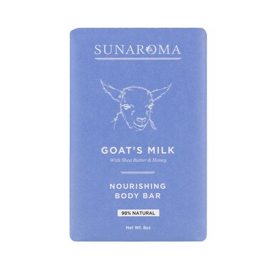 SUNAROMA Goats Milk Soap 6 Count
