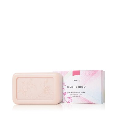 Thymes Bath Soap 6 Oz Kimono Rose