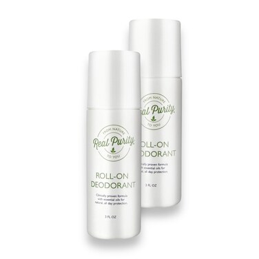 Real Purity 2 Pack RollOn Deodorant