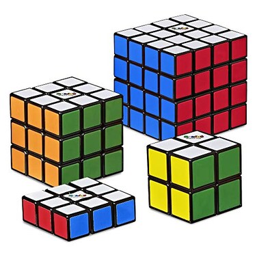 Hasbro Gaming Rubiks Cube Bundle 4pk