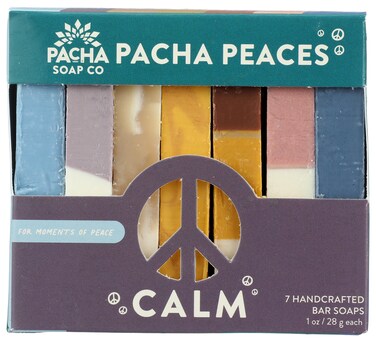 Pacha Soap Calm Peaces Bar Soap 7 Oz