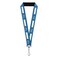 Buckle-Down Lanyard Ford Oval 5 Stripe Blue White
