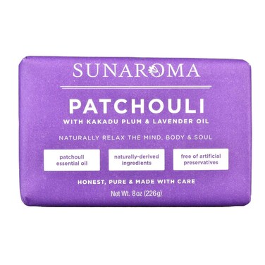 SUNAROMA Soap 85oz Patchouli Lavender