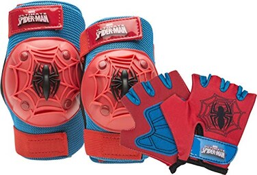BELL Marvel 3D SpiderMan Pad Glove Set