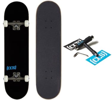 CCS Logo Skateboard Complete Black 825