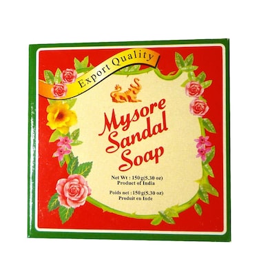 Mysore Sandal Soaplarge Size 150g X 1 Bar