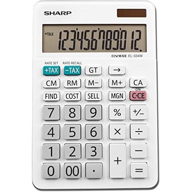 Sharp EL334WB Business Calculator White 40