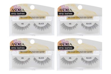 Andrea False Lashes Style 45 Black 4 Pairs
