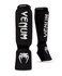 Venum Kontact Shin Guards BlackSilver XLarge