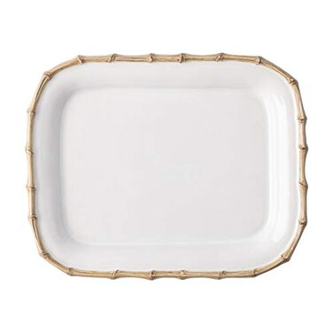 Juliska Bamboo Natural 12 Rectangular Platter