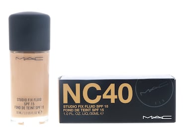 MAC Studio Fix Fluid SPF15 NC40 30ml1oz 1 Fl Oz