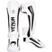 Venum Elite Standup Shinguards WhiteBlack Medium