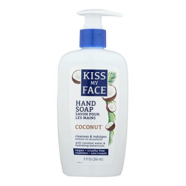 Kiss My Face Hand Soap Coconut 9oz Pump (3 Pack