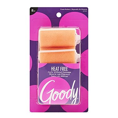 Goody Foam Rollers, X-Large, 8 Count (Pack of 1