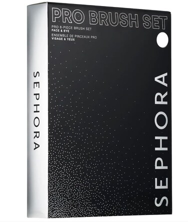 SEPHORA COLLECTION PRO 8Piece Face Eye Brush Set