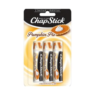 Chapstick Limited Edition Pumpkin Pie Triple Pack
