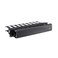 Leviton Horizontal Cable Management 492RUHFR Black