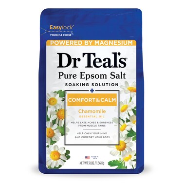 Dr Teal's Dr Teals Epsom Salt Soaking Solution Chamomile 48 Oz