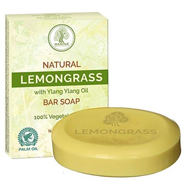 Madina 100% Vegetable Base Soap 12 bars (Lemongrass