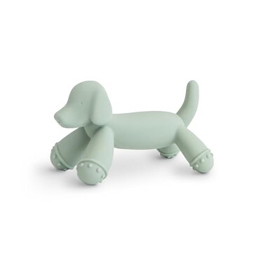 mushie Silicone Baby Teether Toy Dog Figurine Teether