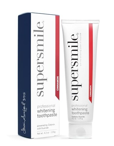 Supersmile Professional Toothpaste (4.2 oz, Cinnamon