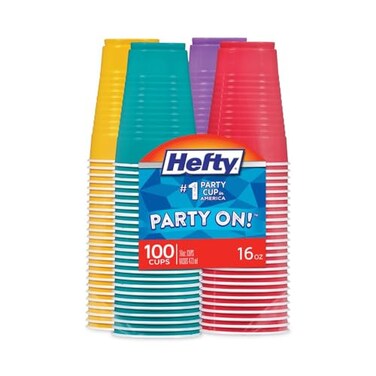 Hefty RFPC21637CT Everyday 16 oz Disposable Party Cups