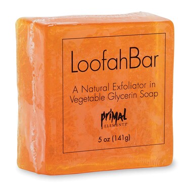 Primal Elements Sunrise Sunset Loofah Bar Soap 5 Ounce
