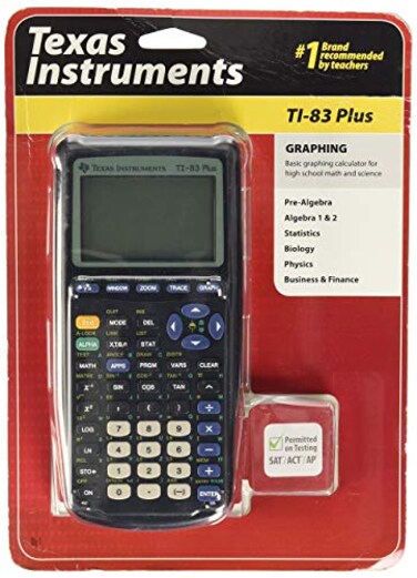 Texas Instruments TI83 Plus Graphing Calculator Renewed