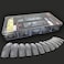 LIFFLY 120PCSCase Dual Forms Nail Mold 12 Size With Scale Gift