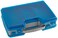 Plano Large 2 Sided Tackle Box Metallic Gray Blue Medium