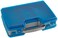 Plano Large 2 Sided Tackle Box Metallic Gray Blue Medium