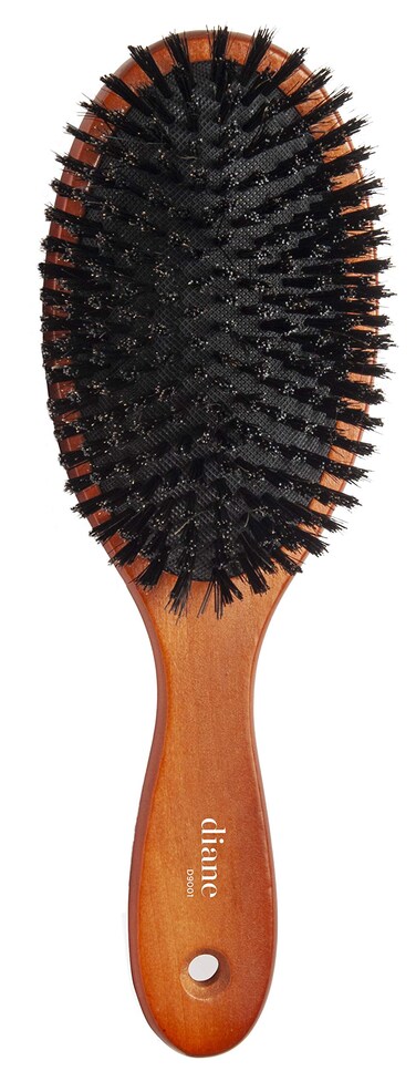 Diane Oval Reinforced Boar Paddle Brush Large Oval D9001