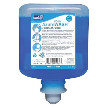 Stoko Deb Group Refresh Azure Foam Hand Cleanser, 1 L (6 Pack