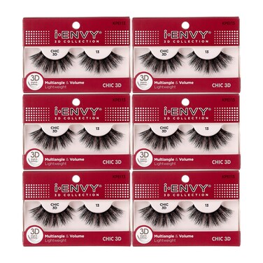 iENVY 3D Glam Collection MultiAngle Volume 6 Pack KPEI13