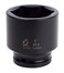 SUNEX TOOLS 464 34 Drive Standard 6 Point Impact Socket 2