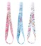 CutiePlusU Big Size Pacifier Clips 3 Pack Pink Blue White