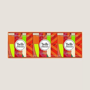 Herm&uml;s Hermes Twilly Dhermes 3 Piece Perfumed Soap Set 34 Oz X 3