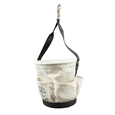 Klein Tools 5171PS HeavyDuty Tapered Wall Bucket 4 Pockets