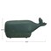 Creative Co-Op Creative CoOp Stoneware Whale Oil Diffuser with Timer Grey