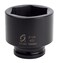 SUNEX TOOLS 472 34 Drive Standard 6 Point Impact Socket 214