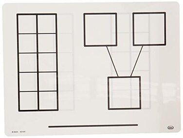 Didax Educational Resources Write Wipe TenFrame Mats 211441