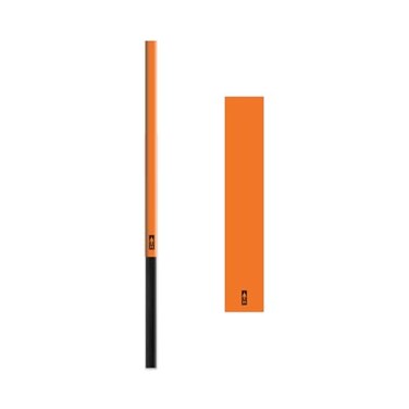 Bohning 7 Solid Wrap 7 Neon Orange Standard Arrow Wrap 12pk
