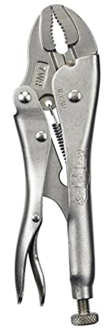IRWIN Vise Grip7Inch Curved Jaw Locking Pliers with Cutter VGP7WR