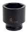 SUNEX TOOLS 460 34 Drive Standard 6 Point Impact Socket 178