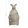 Creative Co-Op Creative CoOp Stoneware Rabbit Oil Diffuser with Timer Cream